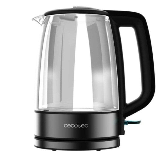 Hervidor Cecotec ThermoSense 340 Clear 1,7L 2200W Base 360° Vidro Borossilicato