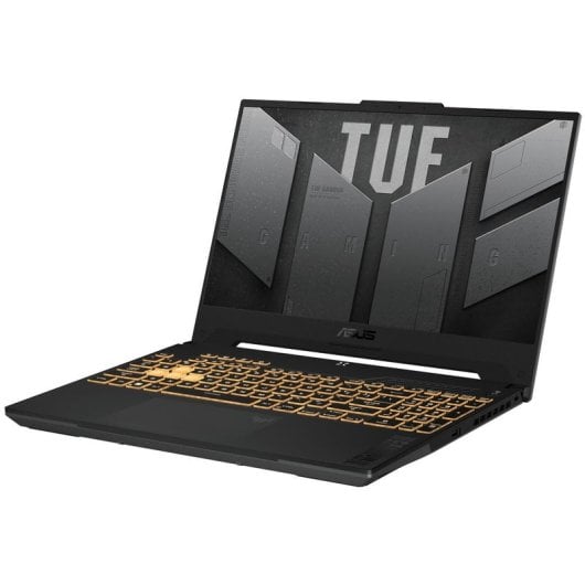 ASUS TUF Gaming F15 TUF507VV-LP189W Intel® Core™ i7 i7-13620H Ordinateur portable 39,6 cm (15.6") Full HD 16 Go DDR5-SDRAM 1 To SSD NVIDIA GeForce RTX 4060 Wi-Fi 6 (802.11ax) Windows 11 Home Noir, Gris