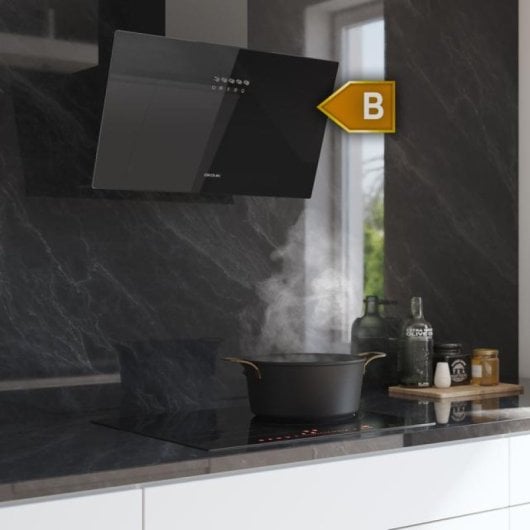 Cecotec Bolero Flux Dm 603500 Campana Decorativa 60cm 65W B Negro