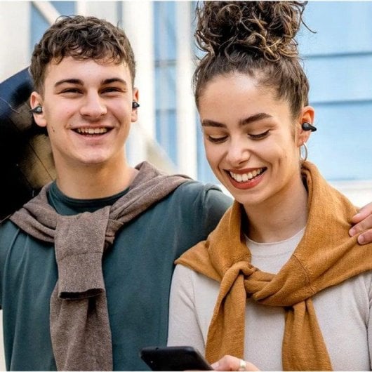 Auriculares Baseus Bass 15 Clip Inalámbricos Bluetooth Cancelación de Ruido Negros