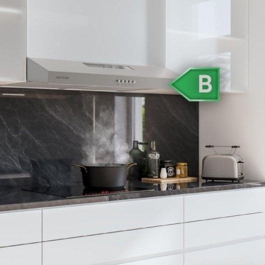 Campana extractora Cecotec Bolero Flux CM 602200 Aspirazione convenzionale 60cm Inox luce a LED