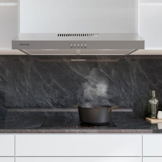 Campana extractora Cecotec Bolero Flux CM 602200 Aspirazione convenzionale 60cm Inox luce a LED