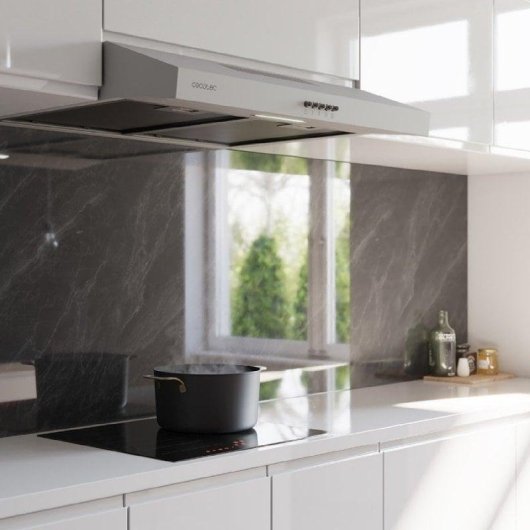 Campana extractora Cecotec Bolero Flux CM 602200 Aspirazione convenzionale 60cm Inox luce a LED