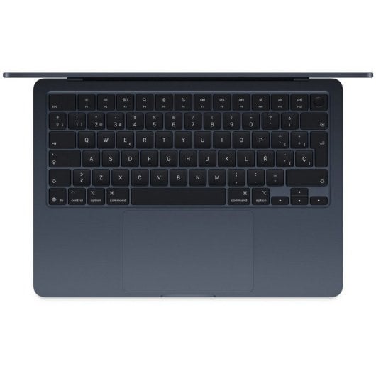 Apple MacBook Air M4 8 cœurs - 16 Go RAM - SSD 256 Go - 13,6" IPS 2560 x 1664 (WQXGA) - Wi-Fi 6E, Bluetooth - noir - touches : français