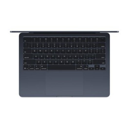 Apple MacBook Air M4 8 cœurs - 16 Go RAM - SSD 256 Go - 13,6" IPS 2560 x 1664 (WQXGA) - Wi-Fi 6E, Bluetooth - noir - touches : français