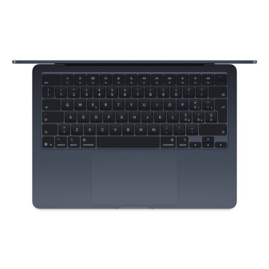 Apple MacBook Air M4 10 cœurs - 24 Go RAM - SSD 512 Go - 13,6" IPS 2560 x 1664 (WQXGA) - Wi-Fi 6E, Bluetooth - noir - touches : français