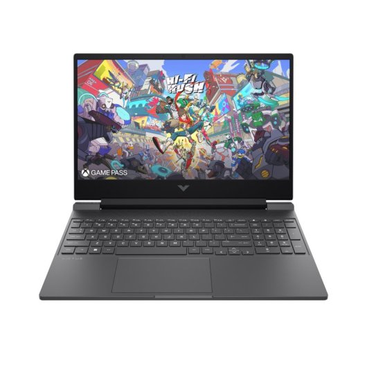 Portátil HP Victus 15.6? Intel Core i5-12450H 16GB 512GB SSD RTX 4050 144Hz Plata Mica Teclado Francés