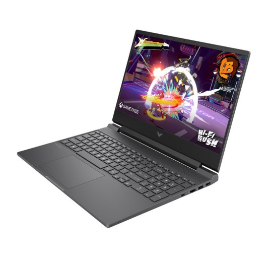 Portátil HP Victus 15.6? Intel Core i5-12450H 16GB 512GB SSD RTX 4050 144Hz Plata Mica Teclado Francés