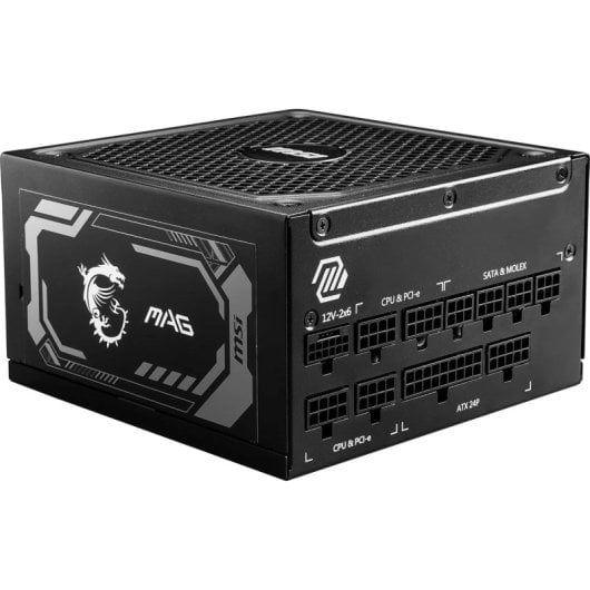 MSI MAG A1000GL PCIE5 ATX 3.1 1000W 80 Plus Gold Modular