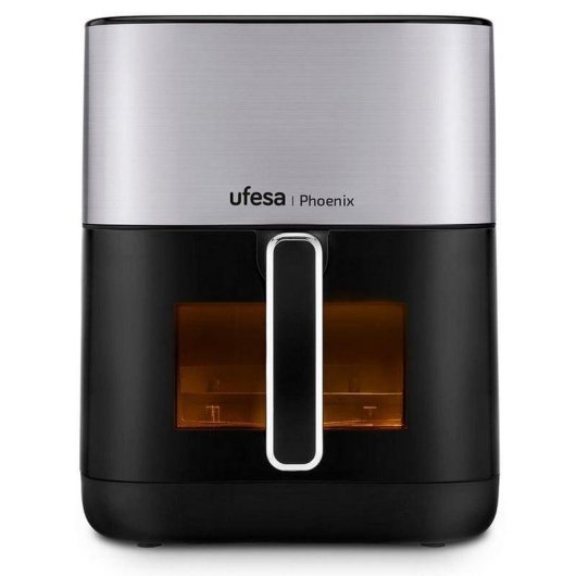 Friteuse sans Huile Ufesa Phoenix 6L 1800W double résistance fenêtre vapeur
