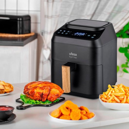 Friggitrice ad aria digitale Ufesa Fryin' Free 2,8L 1200W Nero