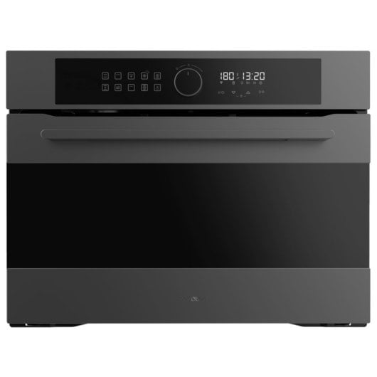 Horno elektrisch Cecotec Bolero Hexa AF314500 Matt 53L Schwarz mit Airfry und Dampfunterstützung