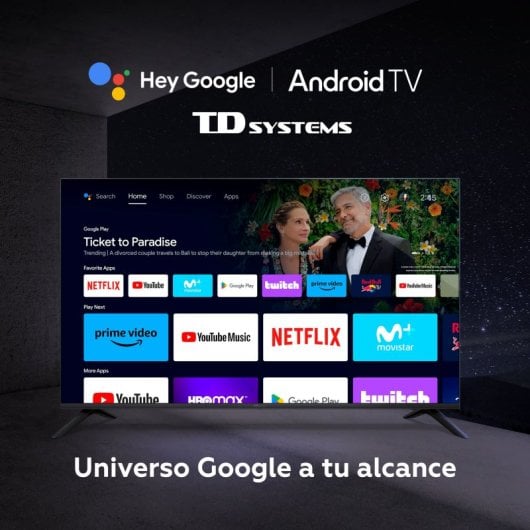 TD Systems PRIME40K20GLE 40" LED FullHD Android TV