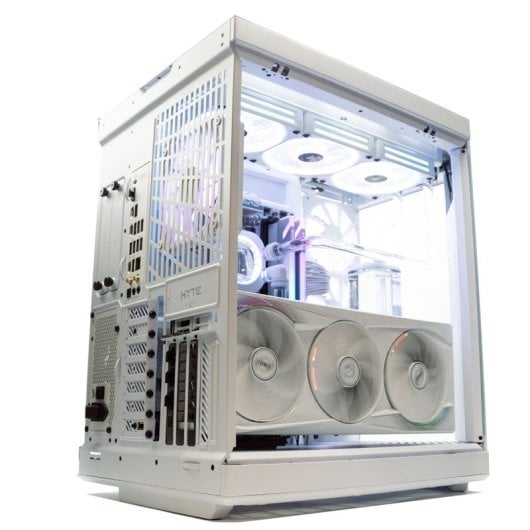 PcCom Custom Ryzen 7 9800X3D / 64GB / 4TB M.2 / RTX 5090 + Windows 11 Pro - Blanco
