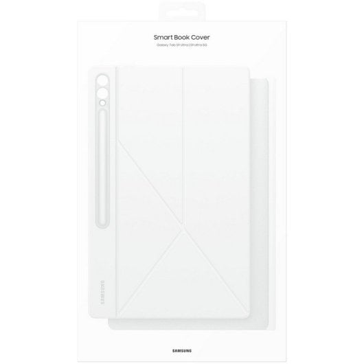 Samsung Smart Book Cover Capa Magnética com Suporte para Galaxy Tab S9 Ultra Branca