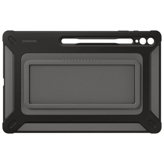 Samsung Robuste Outdoor-Hülle mit Ständer in Schwarz für Galaxy Tab S9 Ultra / Tab S9 Ultra 5G