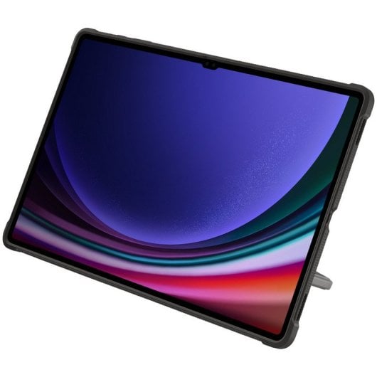 Samsung Robuste Outdoor-Hülle mit Ständer in Schwarz für Galaxy Tab S9 Ultra / Tab S9 Ultra 5G