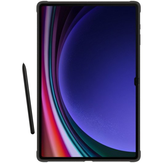 Samsung Robuste Outdoor-Hülle mit Ständer in Schwarz für Galaxy Tab S9 Ultra / Tab S9 Ultra 5G