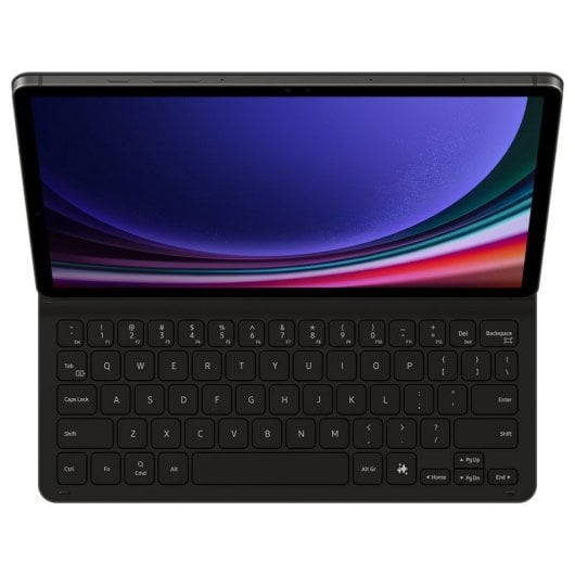 Samsung Book Cover Slim con tastiera nera per Galaxy Tab S9