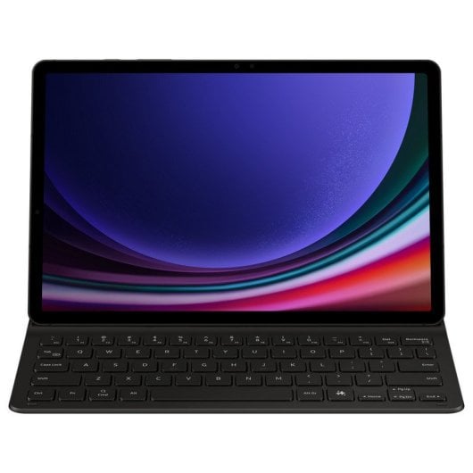 Samsung Book Cover Slim con tastiera nera per Galaxy Tab S9