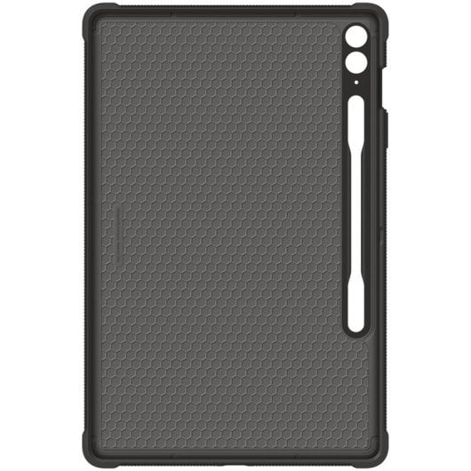 Samsung Rugged Case mit Ständer in Schwarz für Galaxy Tab S9 FE Plus / S9 FE Plus 5G