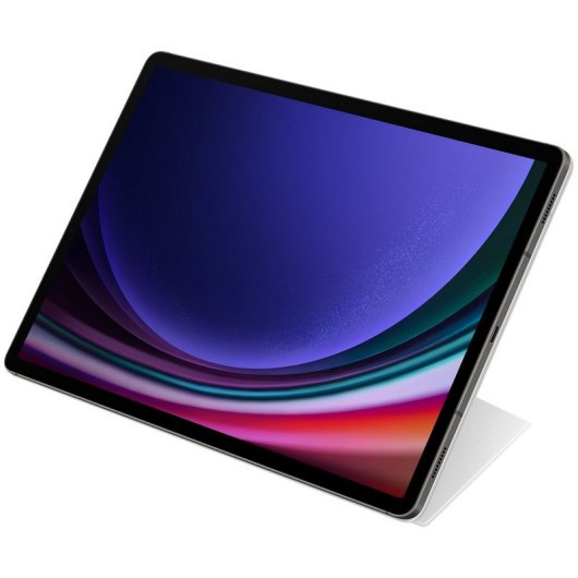 Étui magnétique Samsung Smart Book Cover pour Galaxy Tab S9 Plus, blanc