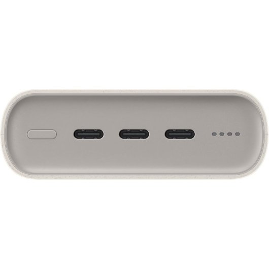 Samsung Batería Portátil 20.000mAh de Carga Súper Rápida 45W PD3.0 USB-C Beige