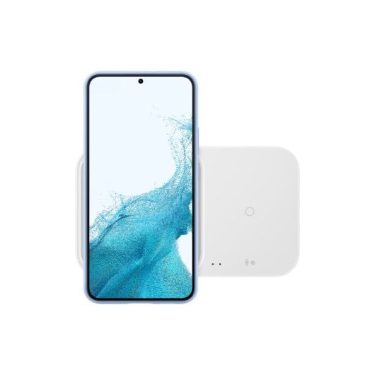 Samsung Super Fast Wireless Charger Duo Carregador Sem Fios Ultrarrápido Máx.15W USB-C Branco