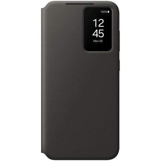 Samsung Smart View Wallet Case Funda Libro con Tarjetero Negra para Galaxy S24 FE