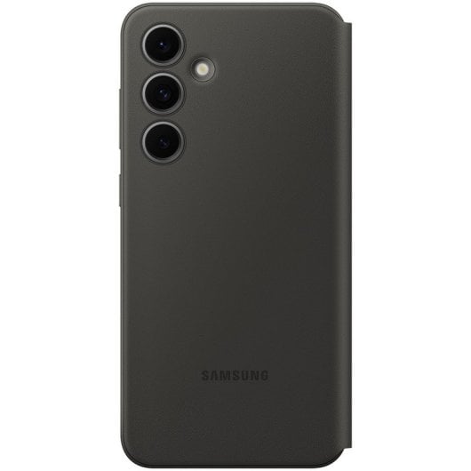 Samsung Smart View Wallet Case Funda Libro con Tarjetero Negra para Galaxy S24 FE