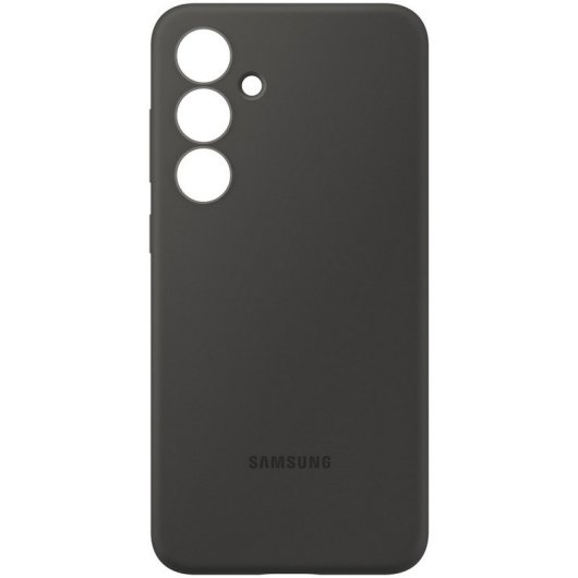 Samsung Funda de Silicona Negra para Galaxy S24 FE