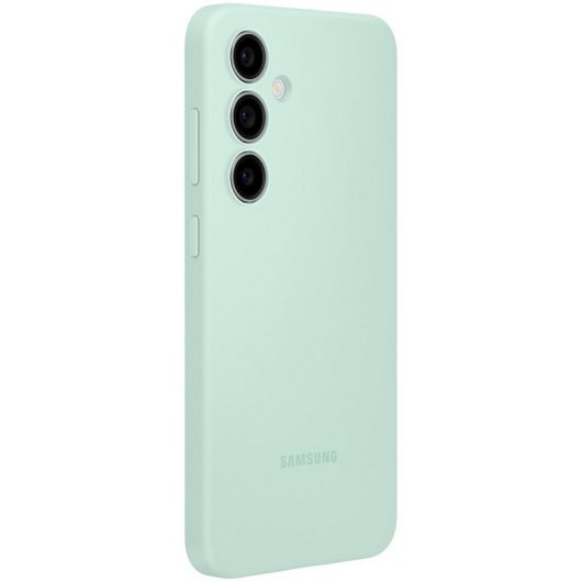 Coque en silicone Samsung Mint pour Galaxy S24 FE