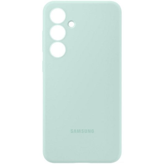 Coque en silicone Samsung Mint pour Galaxy S24 FE