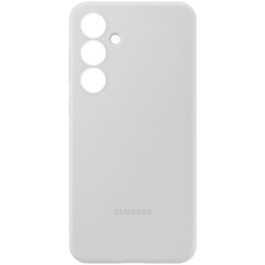 Custodia in silicone grigio Samsung per Galaxy S24 FE