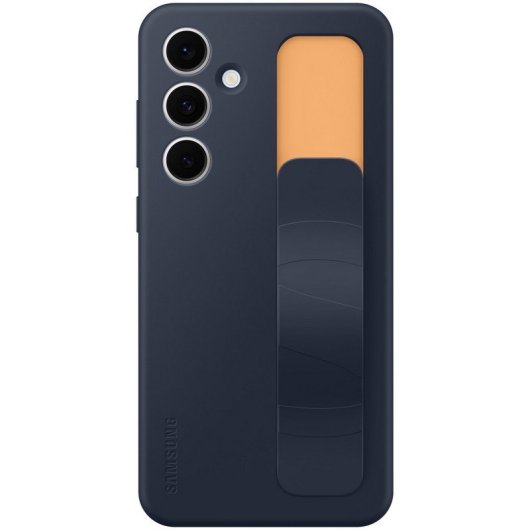 Custodia Samsung Standing Grip con supporto blu scuro per Galaxy S24 FE