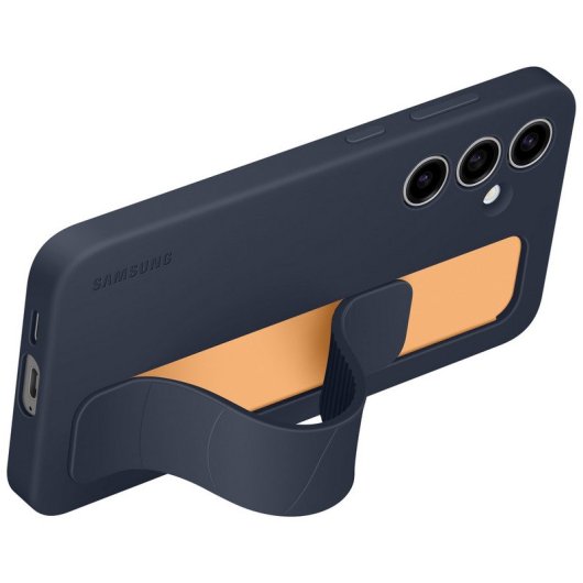 Custodia Samsung Standing Grip con supporto blu scuro per Galaxy S24 FE