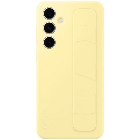 Samsung Standing Grip Case mit Ständer Gelb für Galaxy S24 FE