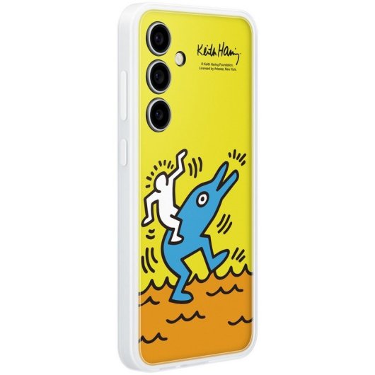 Samsung Funda Flipsuit Amarilla para Galaxy S24 FE