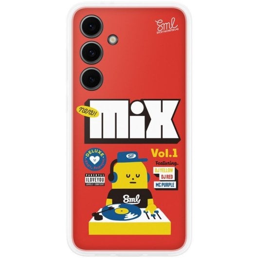 Samsung Funda Flipsuit Roja para Galaxy S24 FE