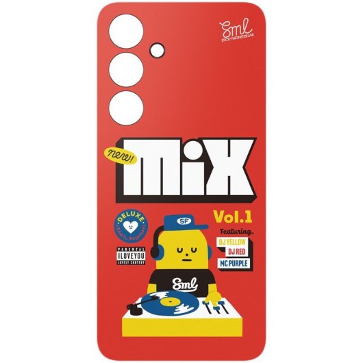 Samsung Funda Flipsuit Roja para Galaxy S24 FE