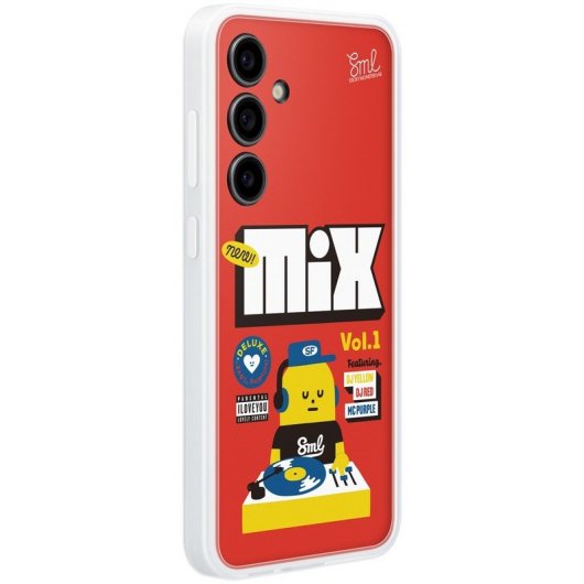 Samsung Funda Flipsuit Roja para Galaxy S24 FE