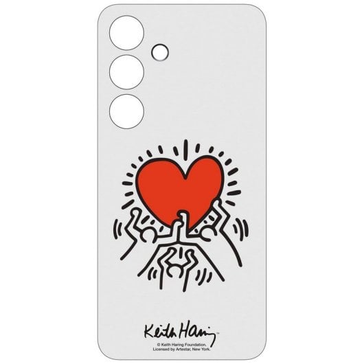 Custodia Samsung Flipsuit bianca per Galaxy S24
