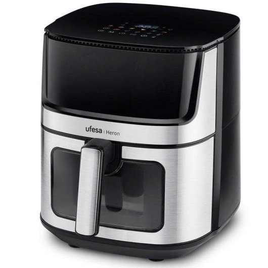 Freidora de aire Ufesa Heron 8 L 1500 W con ventana