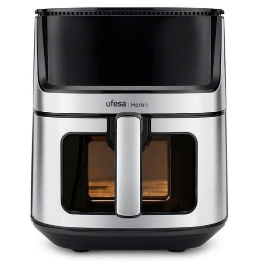 Fritadeira de Ar Ufesa Heron 8L 1500W com Janela Dupla e Controlo Digital