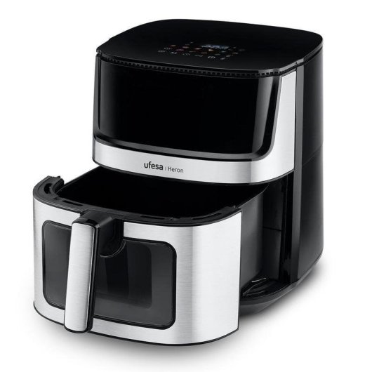 Freidora de aire Ufesa Heron 8 L 1500 W con ventana
