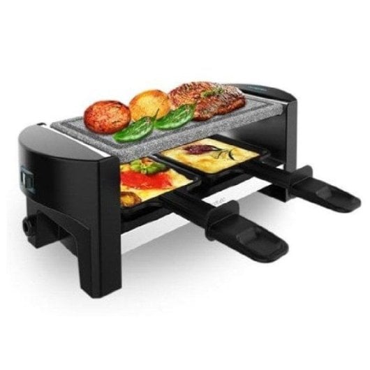 Raclette Cecotec Cheese&Grill 3200 Pocket AllStone compact pierre 320 W 2 pers.