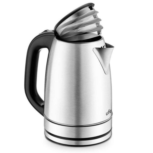 Chaleira Elétrica Ufesa Resia 1.7L 2200W Inox Base 360° Filtro Antical