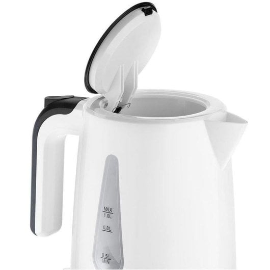 Bouilloire Ufesa Canyon 1L 1200W Blanche indicateur niveau d'eau