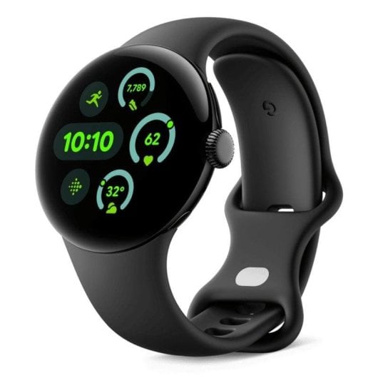 Google Pixel Watch 3 4G eSIM GPS NFC 41mm AMOLED Nero Obsidian IP68 5ATM SpO2 Cardio