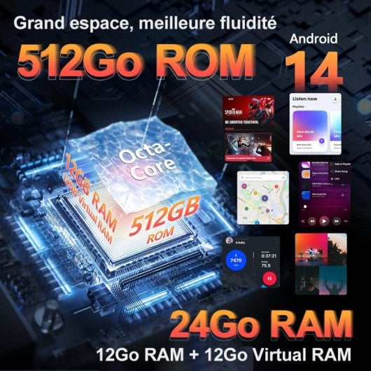 IIIF150 Air3 4G Smartphone Rugerizado 6.6" 12/512GB Doodle Libre